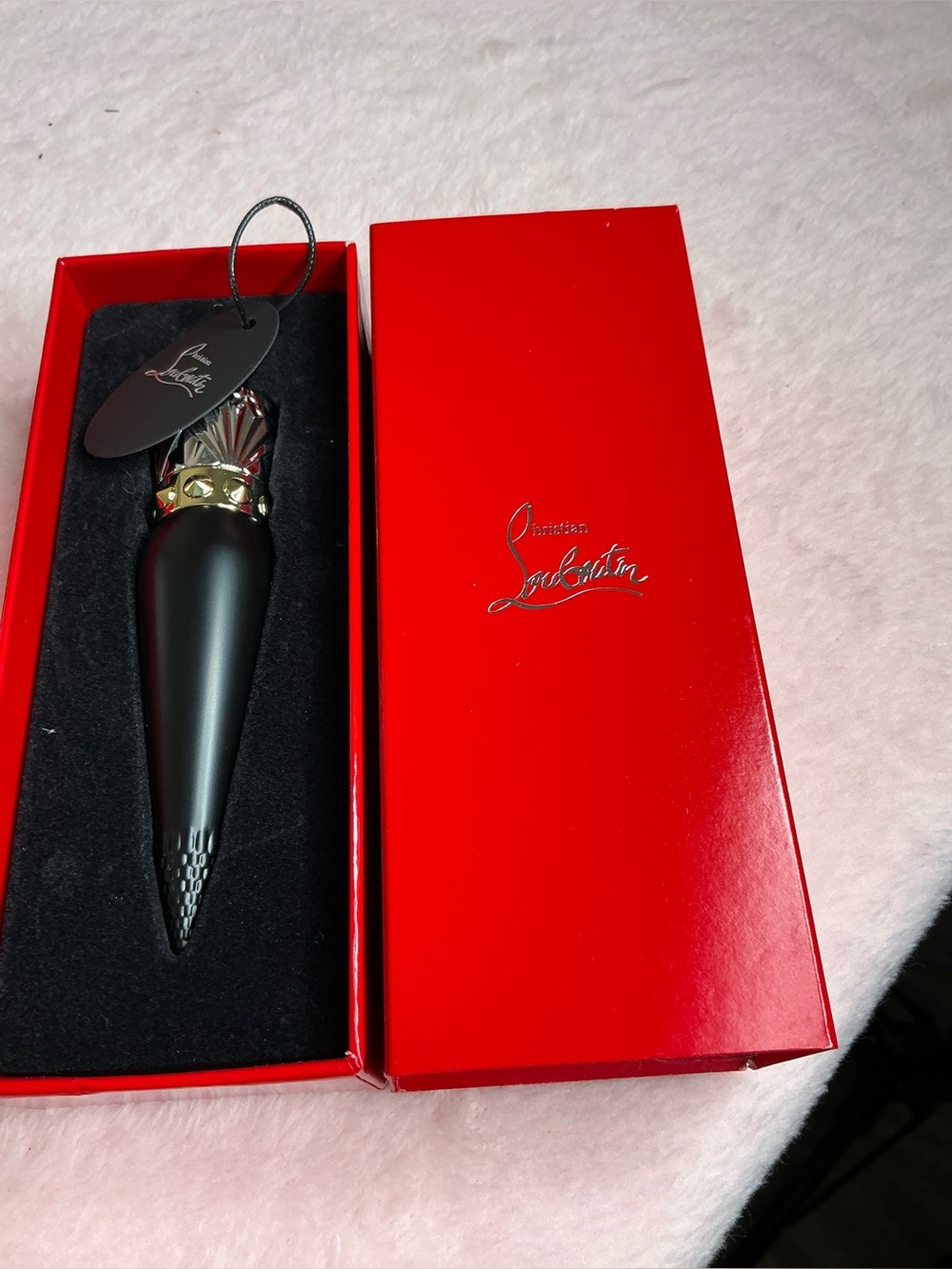 Christian Louboutin Black Gold Lipstick (Collectible)